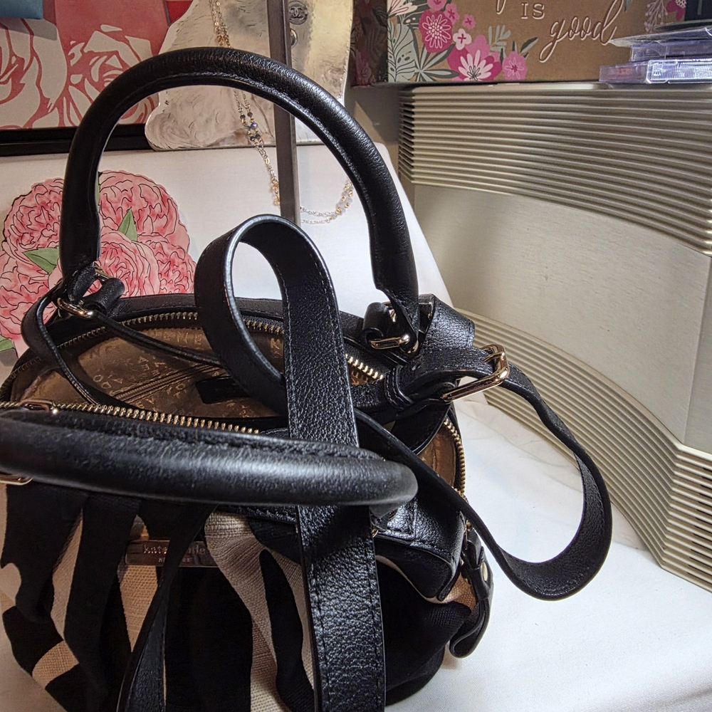 ✨️LOW START✨️Kate Spade NewYork Zebra Printed Canvas Bag - Picture 10 of 13
